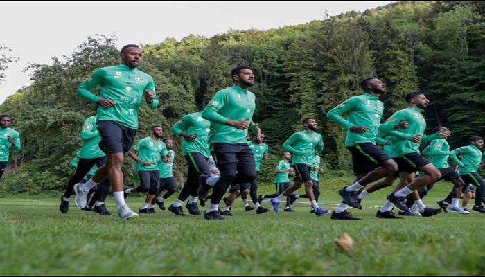 لاعبو المنتخب السعودي