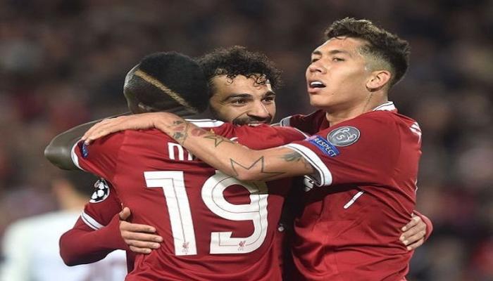 ماني وصلاح وفيرمينيو