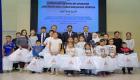 سفير الإمارات يشارك في توزيع الزي المدرسي لطلاب كازاخستان