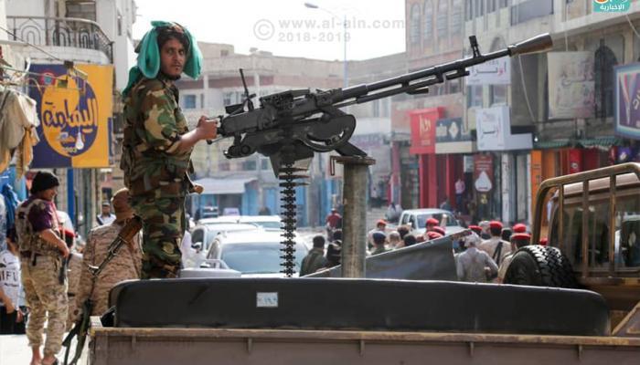 دورية انتشار أمني في تعز- أرشيفية