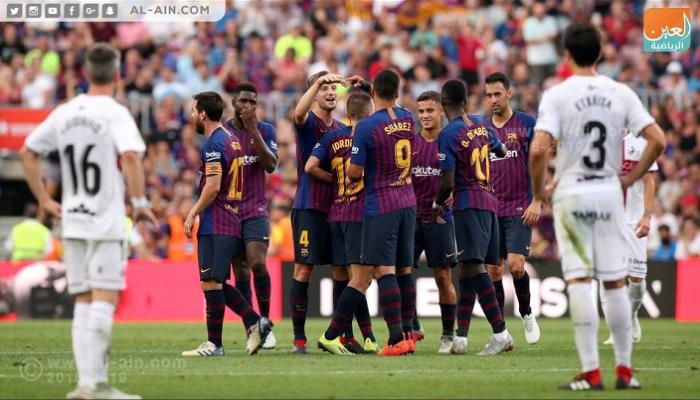برشلونة ضد هويسكا