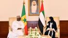 أمل القبيسي تعقد جلسة مباحثات مع رئيس البرلمان السنغالي