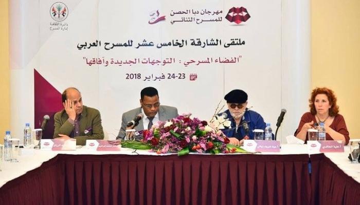 الراحل إبراهيم ولد سمير خلال مشاركته في ملتقى الشارقة