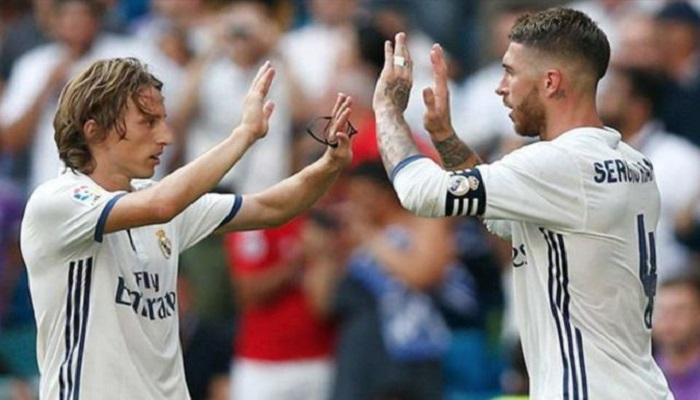 سيرخيو راموس ولوكا مودريتش