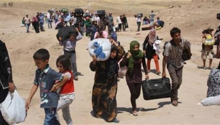 نزوح السوريين من الهجمات في إدلب - أرشيفية