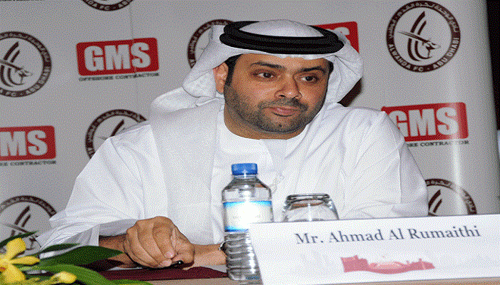 أحمد الرميثي رئيس شركة كرة القدم بنادي الوحدة