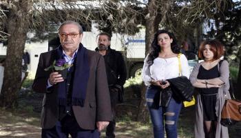 دريد لحام في مشهد من فيلم "دمشق.. حلب" 