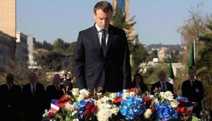 ماكرون يترحم على أرواح شهداء الجزائر- أرشيفية
