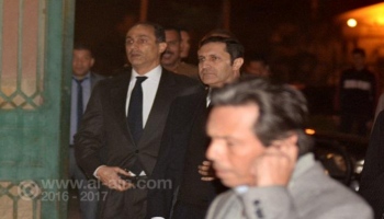 نجلا الرئيس المصري الأسبق حسني مبارك