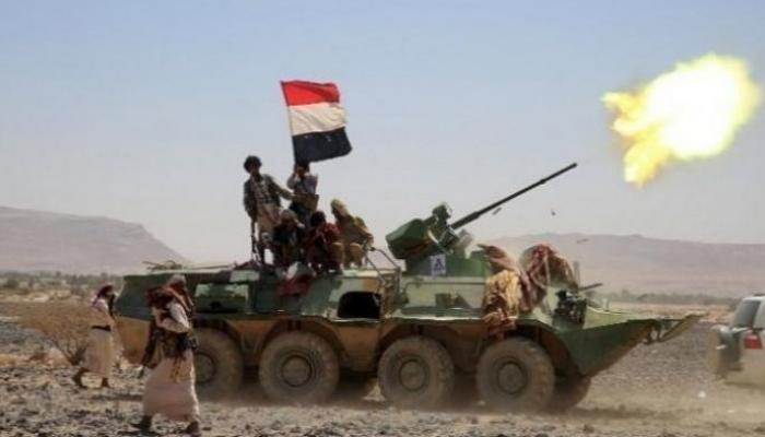 آلية تابعة للجيش اليمني الوطني - أرشيفية
