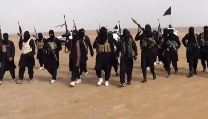 عناصر من داعش الإرهابي