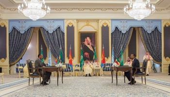 الملك سلمان يشهد توقيع اتفاق جدة للسلام بين إثيوبيا وإريتريا