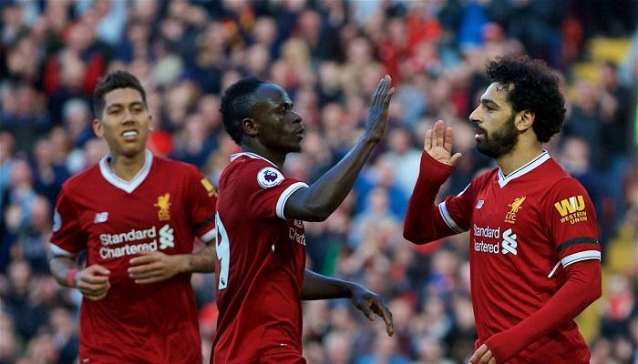 محمد صلاح وساديو ماني وروبرتو فيرمينو