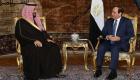 الرئيس المصري يتلقى اتصالا هاتفيا من ولي العهد السعودي