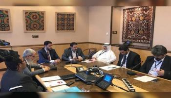 جانب من الندوة التي حضرها أبناء قبيلة الغفران- (وام)
