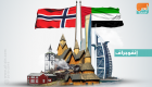 %92 نموا في تجارة الإمارات مع النرويج خلال 2017