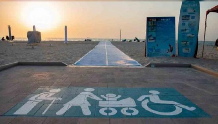 ممرات خاصة لكبار السن وأصحاب الهمم على شواطئ دبي