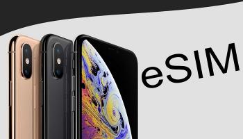 هاتف آيفون إكس إس يدعم شريحة eSIM