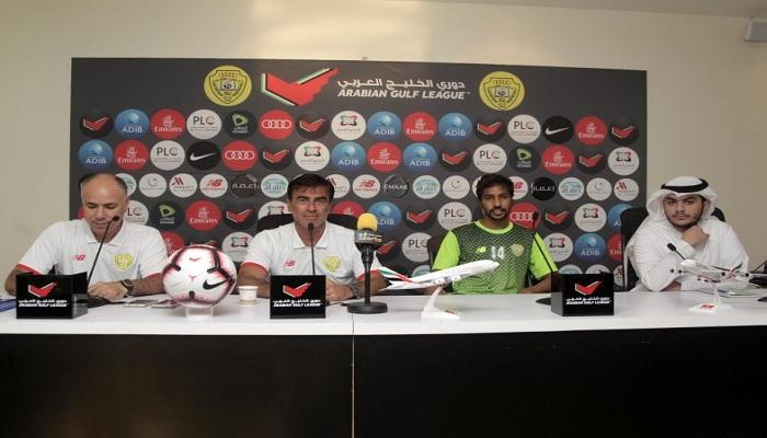 مدرب الوصل خلال المؤتمر الصحفي