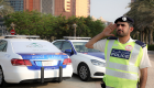 88 دورية لشرطة أبوظبي تتزين بالأعلام احتفاء باليوم الوطني السعودي