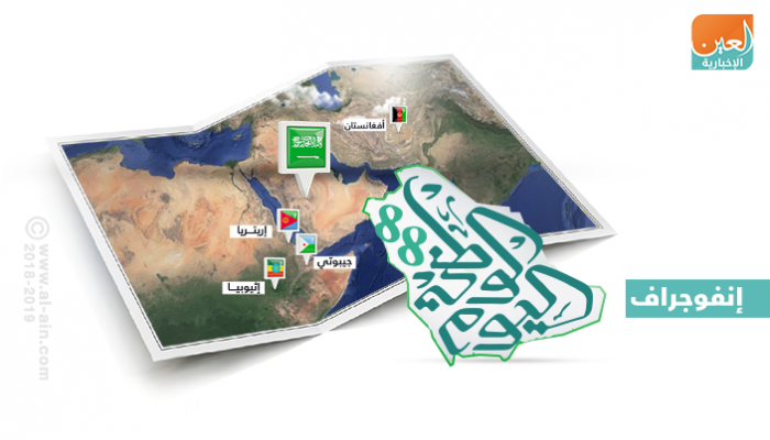 السعودية في يومها الوطني الـ88.. أياد تصنع الاستقرار وتدحر الإرهاب