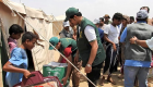 "سلمان للإغاثة" يسيّر قافلة مساعدات عاجلة لأهالي "الأزارق" اليمنية