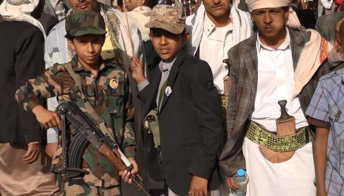 مليشيا الحوثي تجند الأطفال في اليمن - أرشيفية