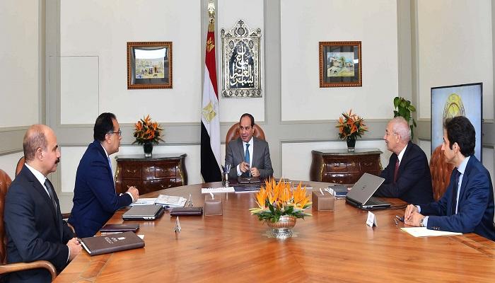 الرئيس السيسي يبحث الموقف التنفيذي لمشروعات الإسكان