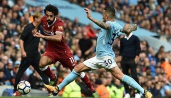 محمد صلاح ضد نيكولاس أوتاميندي - صورة أرشيفية 