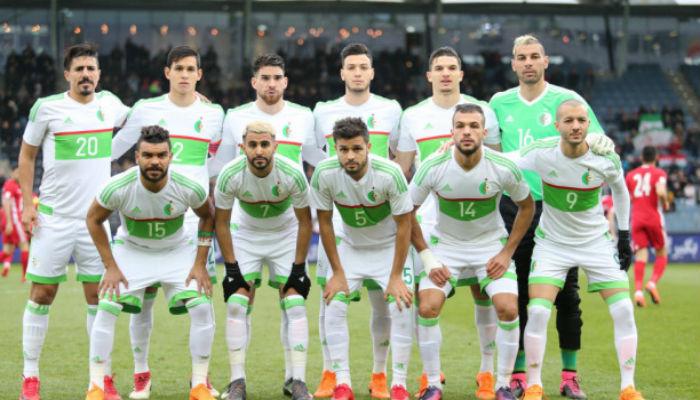 القدم منتخب الجزائر لكرة المنتخب الجزائري