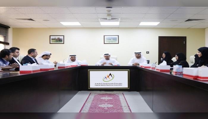 "الفجيرة للموارد الطبيعية" تستعرض خطط ومستهدفات العام الجديد