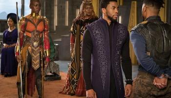 مشهد من فيلم Black Panther