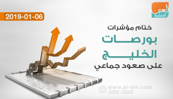 صعود بورصات الخليج مستمر عند الختام