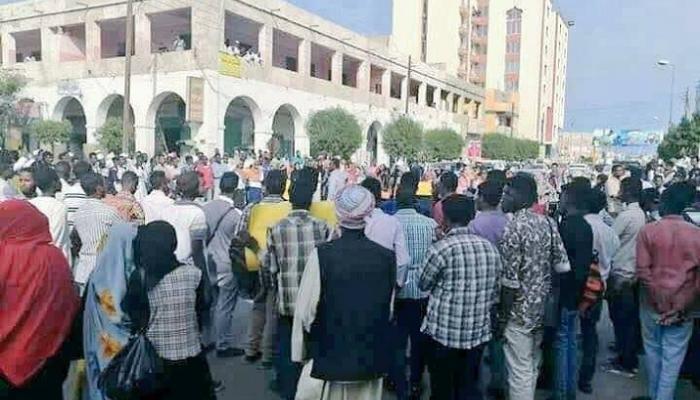 جانب من احتجاجات بورتسودان- أرشيفية