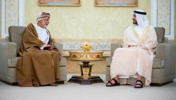 الشيخ عبدالله بن زايد آل نهيان ويوسف بن علوي بن عبدالله