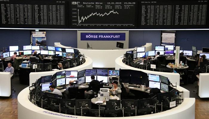 الأسهم الأوروبية سجلت أعلى مستوياتها في شهر