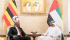 محمد بن زايد يبحث مع رئيس وزراء أوغندا علاقات التعاون المشترك