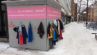 "جدار الإحسان" السويدي.. ضع معطفك القديم لحماية الفقراء من برد الشتاء