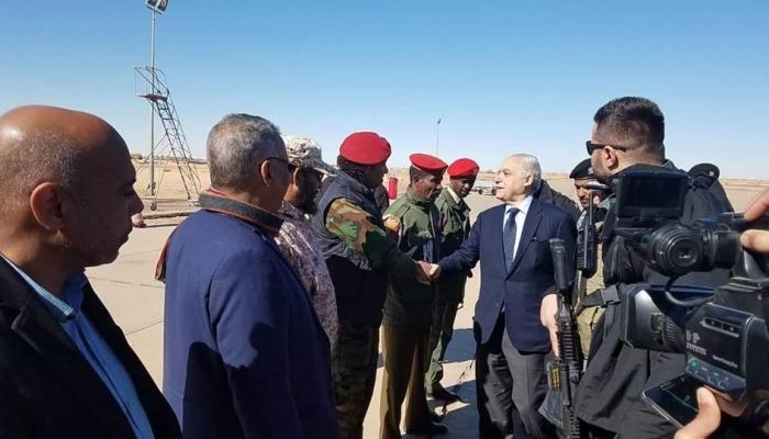 غسان سلامة المبعوث الأممي خلال زيارته إلى ليبيا