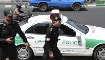 عناصر من شرطة طهران- أرشيفية