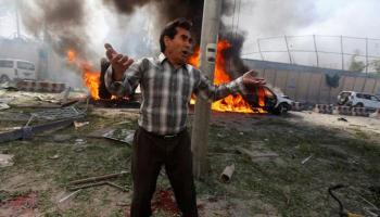 صورة لانفجار سابق في كابول- أرشيفية