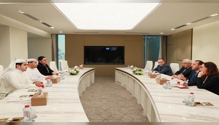 لقاء وزارة الاقتصاد الإماراتية بوفد الخارجية الإيطالية