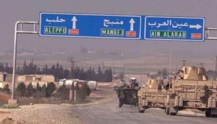 مدخل مدينة منبج السورية - أرشيفية