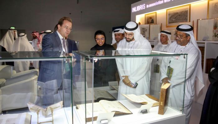انطلاق فعاليات مؤتمر ومعرض أبوظبي الأول للمخطوطات