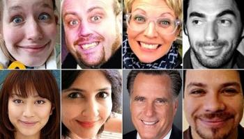 تعبيرات الوجه المختلفة عن السعادة - صورة أرشيفية