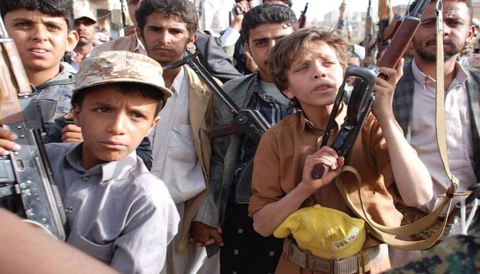 أطفال تجندهم عناصر الحوثي الانقلابية - أرشيفية