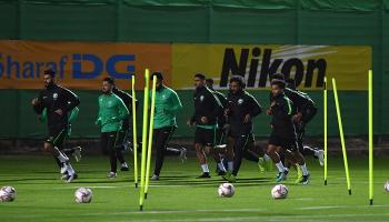 تدريبات منتخب السعودية