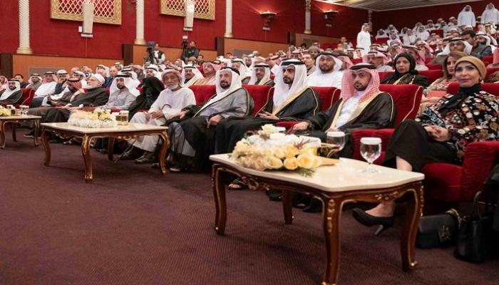 الشيخ الدكتور سلطان بن محمد القاسمي يشهد انطلاق المهرجان