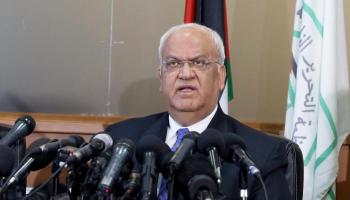أمين سر منظمة التحرير الفلسطينية صائب عريقات