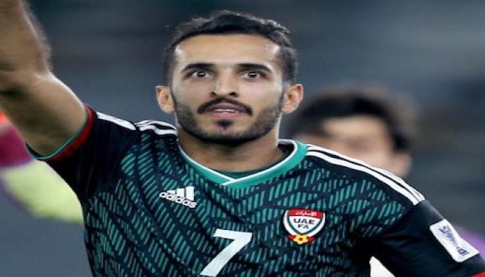 لاعب المنتخب الإماراتي